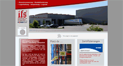 Desktop Screenshot of ifs-verpackung.de
