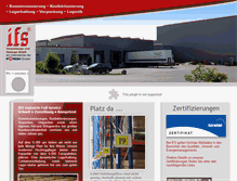 Tablet Screenshot of ifs-verpackung.de